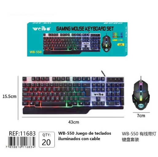 Set de teclado