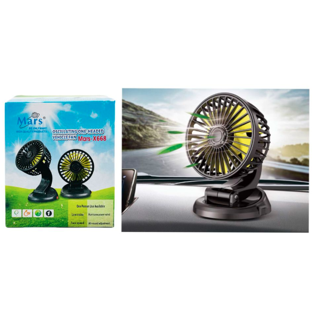 Ventilador doble para auto 