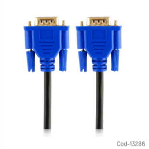 Cable VGA 3 Metros, Doble Filtro