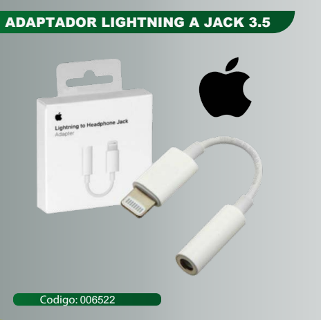 ADAPTADOR LIGHTNING