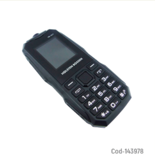 Telefono Celular Dual SIM Modelo HB-1077 Tipo Survivor, Marca HOLSTEN BOSSEN.