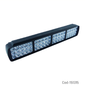 Neblinero De 60 LED Para Auto O Moto Barra De 4 Placas A 12 Volt