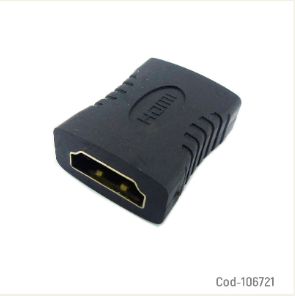 Copla HDMI Hembra-Hembra. Plastico, En Bolsa.