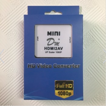 CONVERSOR HDTV A AV 1080P PLASTICO SIN CARGADOR