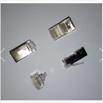 CONECTOR RJ45 DE METAL CAT 6E MENO DE BOLSA