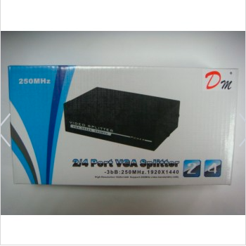ADAPTADOR VGA SPLITTER 1 A 2 250MHZ NUEVO VGA-2502A