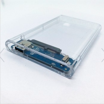 CASE 2.5 SATA USB3.0 TRANSPARENTE