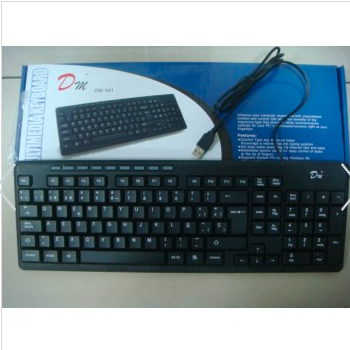 TECLADO MULTIMEDIA USB DM 