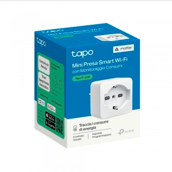 Tapo P125M(1-pack)(IT).Mini Smart Wi-Fi Plug