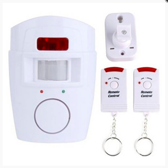 ALARMA CON SENSOR + 2 CONTROLES