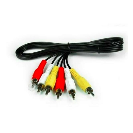 cable audio/video 3x3 1.5m