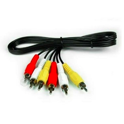 cable audio/video 3x3 5m