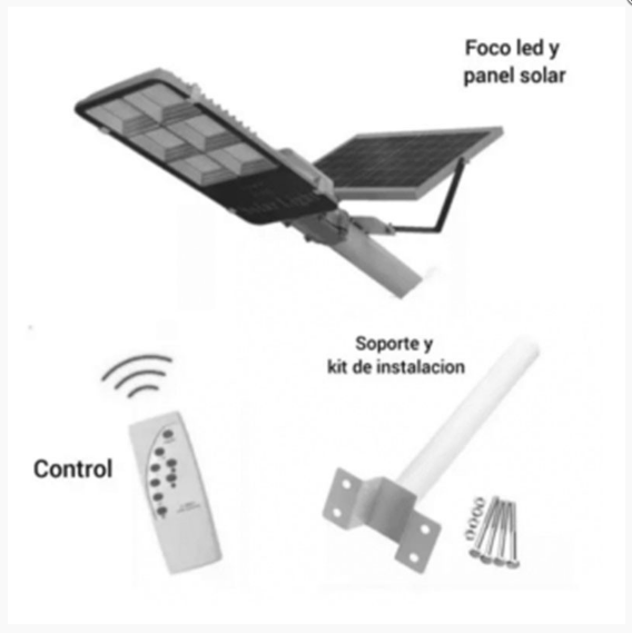 FOCO SOLAR TIPO Y 300W