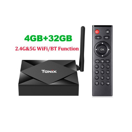 TV BOX 4GB RAM + 32GB ANDROID 10.0