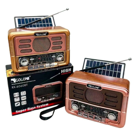 Radio solar retro 