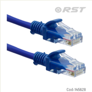 Cable De Red 10 Metros Categoria 5E Marca RST.