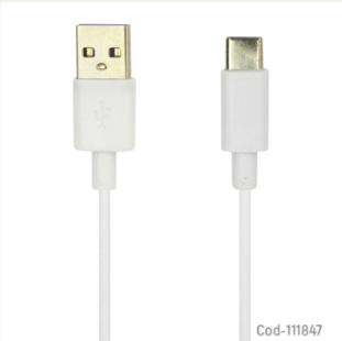 Cable USB A Type-C, Carga 5 Amper Y Datos, 100 Cm