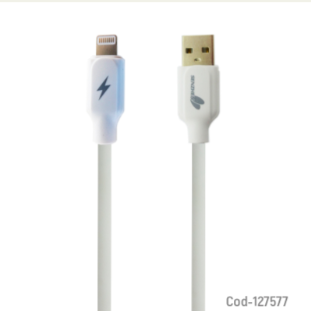 Cable USB Para Iphone 3.1A, 150Cm De Carga Y Data, CB-09