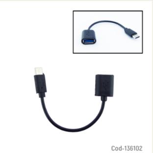 Cable OTG USB A TYPE-C, Modelo S-K07.