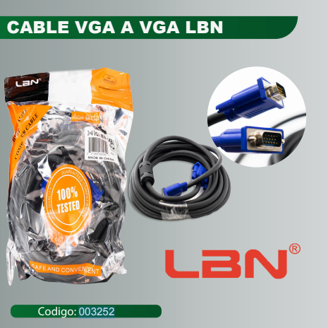 CABLE VGA