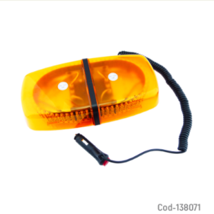 Baliza Strobo De 240 LED 12 Volt En Ambar Y Rojo-Azul.