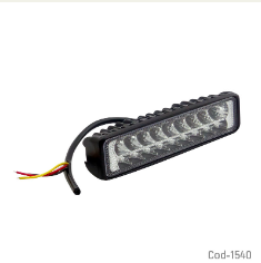 Neblinero Duo 18 LED 12V. Rectangular. Set X1.