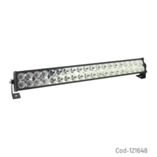 Neblinero 40 LED 120 Watt Barra Luz Blanca Largo 53 CM. 12/24 Volt