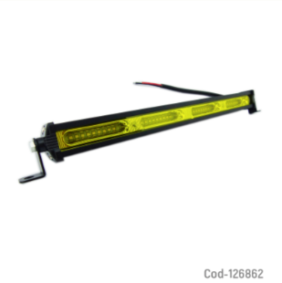 Neblinero 36 LED 3030 108Watt, 34Cm, Disponible Ambar/Blanco. 12/24 Volt.