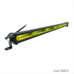 Neblinero 54 LED 3030 162Watt, 50Cm, Disponible Ambar/Blanco. 12/24 Volt.