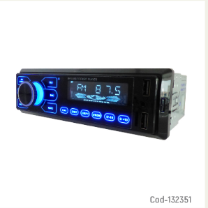 Radio Para Auto Bluetooth Touch. USB X 2. Pantalla Azul.