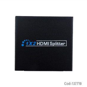 Spliter HDMI De Una Entrada Por Dos Salidas, HDTV 3D Con Transformador.