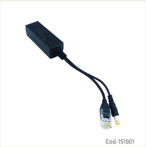 Adaptador POE Spliter De 48 Volt A 12 Volt En 2.0 Amp