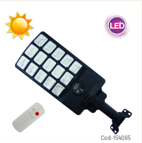 Foco Con Brazo Solar De 300 Watt En PVC Modelo JD-M300 Marca JINDIAN Con Control Remoto