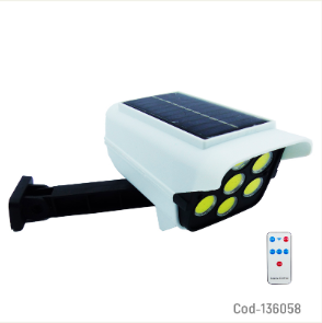 Foco LED Solar Tipo Camara De 7 LED COB, CL-63B, 150 WATT