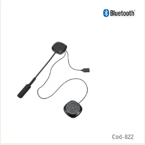 Manos Libres Bluetooth Para Casco De Moto, Estereo. En Caja