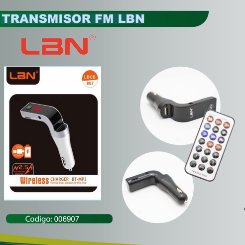 TRANSMISOR FM LBN