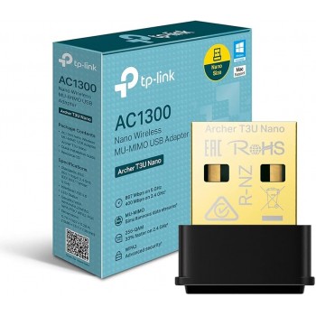 Archer T3U Nano.AC1300 Nano Wireless MU-MIMO USB Adapter